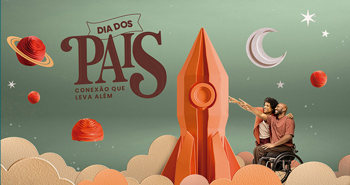 Campanha de Dia dos Pais da ALLOS exalta a parceria entre pais e filhos